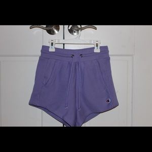 Champion purple shorts